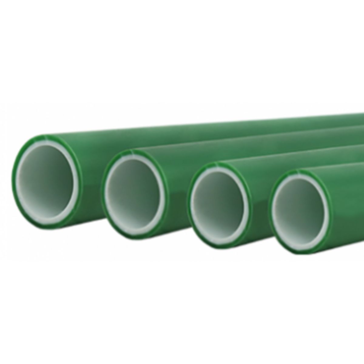 Tubo PP-R CNX Termofusion 32mm 4 Metros Verde Oscuro