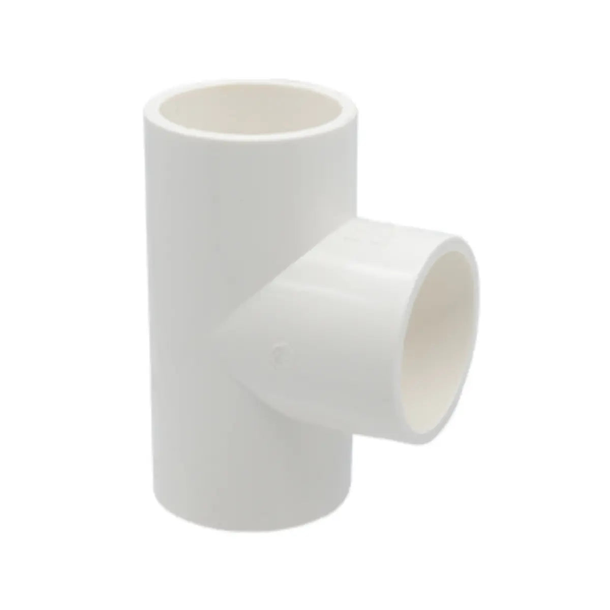 Conexion Tipo Tee pvc 1" CNX Ferreteria Herramientas - CNX - vista lateral