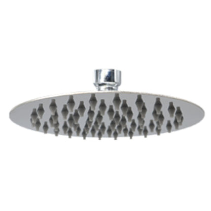 Regadera MEER Redonda 6" Acero Inoxidable Sistema Anti Sarro Cromada