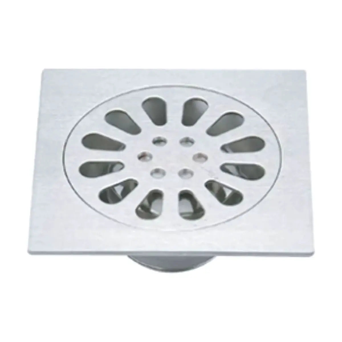 RESUMIDERO CUADRADO 4" ACERO INOX CON TRAMPA ANTIC - CNX - vista lateral