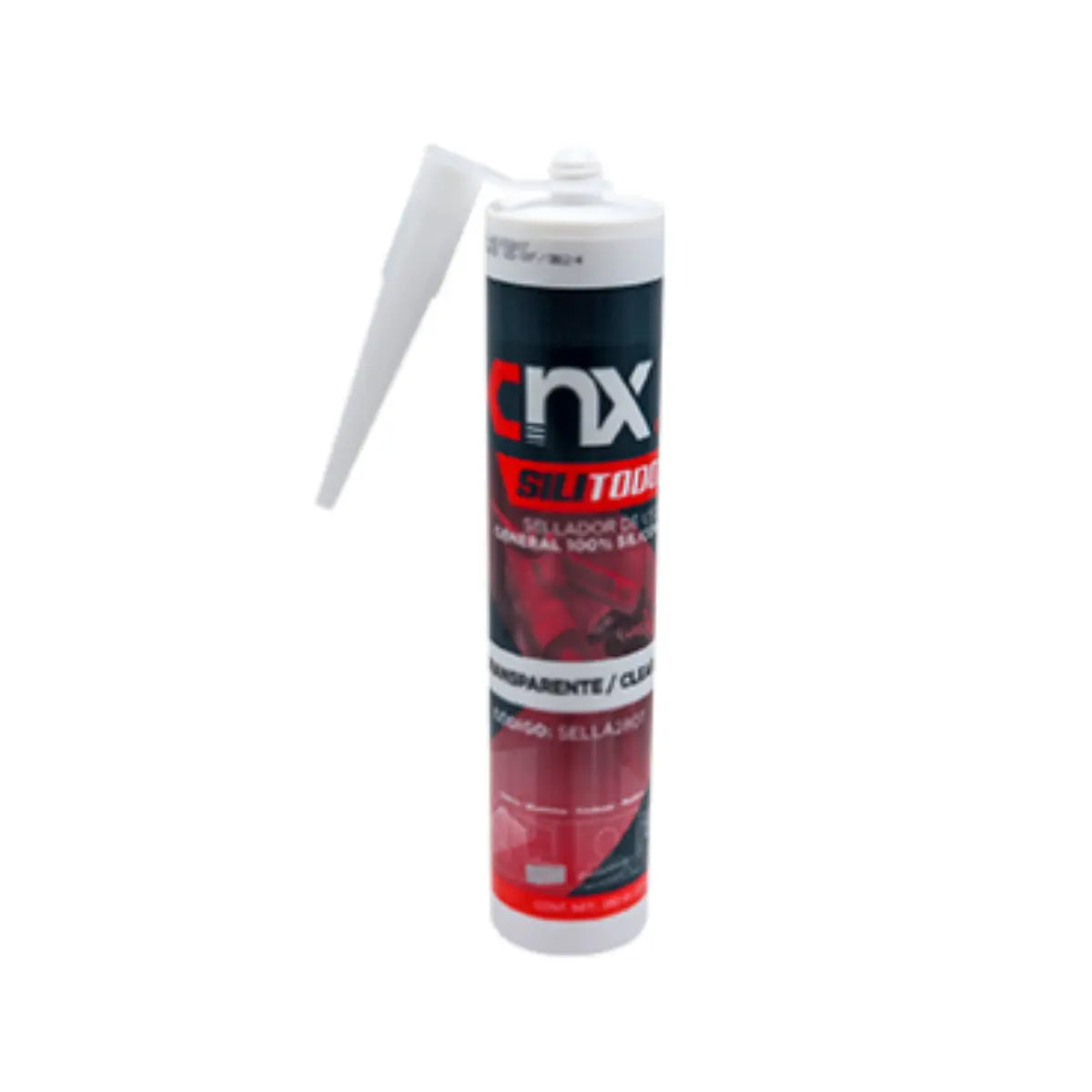 Sellador Uso General 100% Silicon Silitodo 280 ml Transparente CNX - CNX - detalle