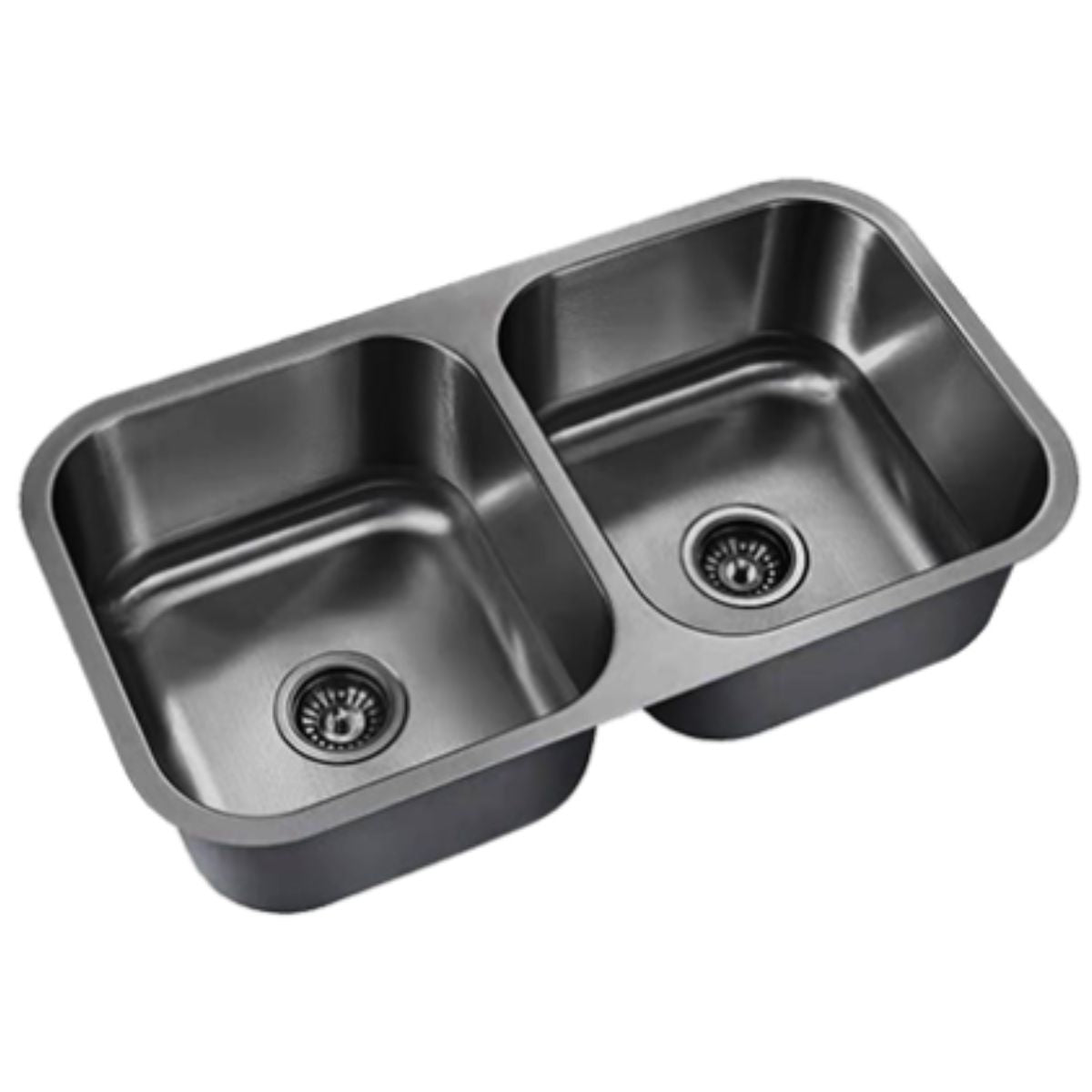 Tarja Doble MEER Submontar 82x47x22 Negro Mate