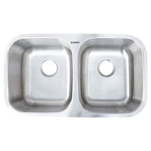 Tarja Doble MEER Submontar Acero Inoxidable 82 x 47 x 22