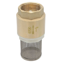 Valvula Pie CNX Resorte 1" Laton Agua