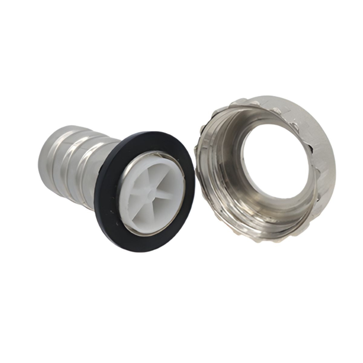 CNX Llave Nariz Italiana Dual 1/2" Niquelada