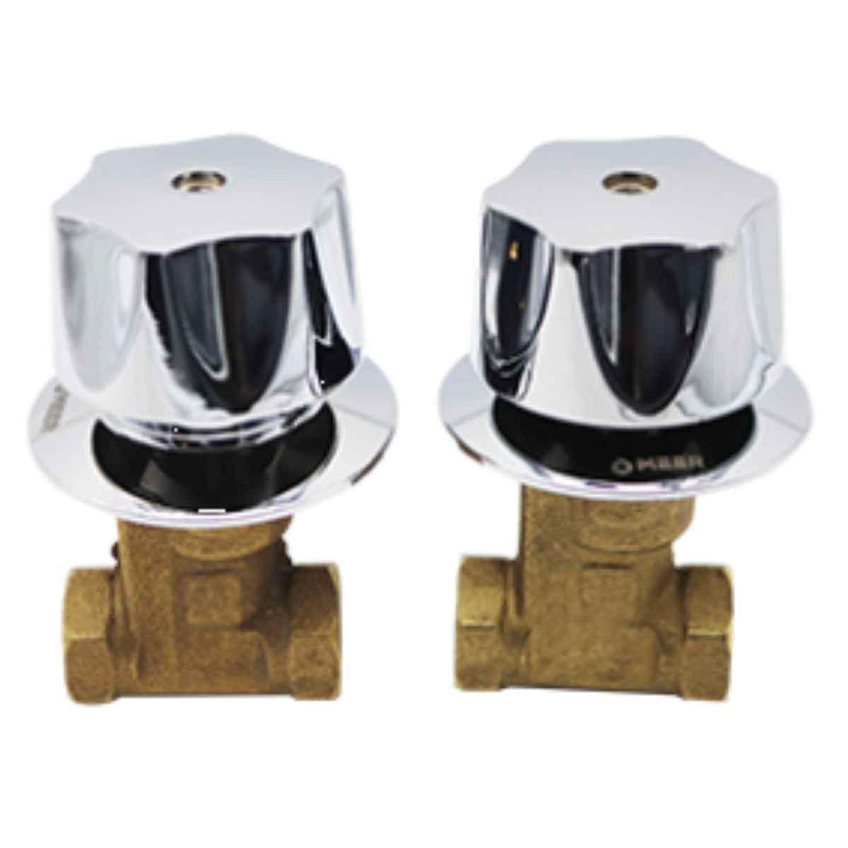 Juego Valvula Regadera MEER Roscables 2 Pzs