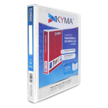 Carpeta Panoramica Carta Kyma Argollas 1 Pulgada Blanca