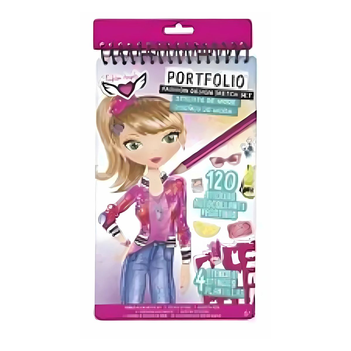 Libro para Colorear Portafolio De Moda Crayola Toys