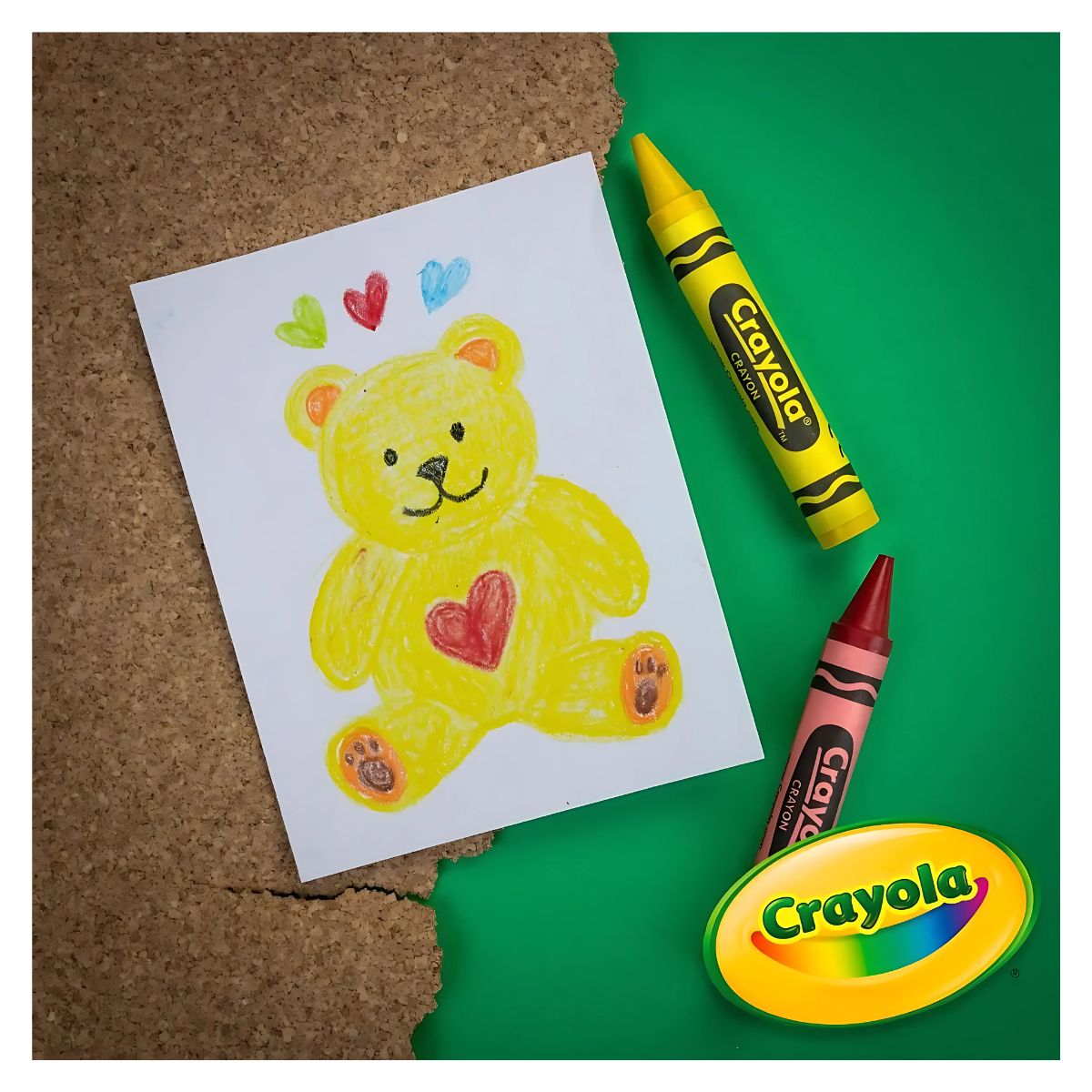 8 Crayones Jumbo Crayola Redondos Escolares Dibujo Colorear