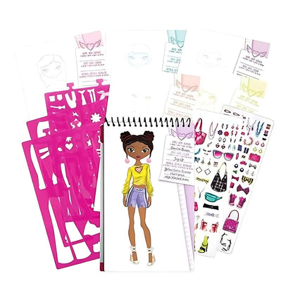 Libro para Colorear Portafolio De Moda Crayola Toys