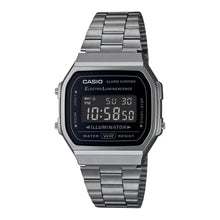 Reloj Casio Unisex A168wgg Negro Plateado Illuminator Casio