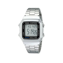 Reloj Digital Casio Retro Color Plateado Acero Inoxidable A178wa-1a - Casio - detalle