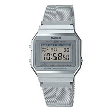 Reloj Vintage Casio Digital A700wm-7avt Acero Inox Cromado Casio