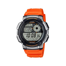 Reloj Digital Casio Youth Series Ae-1000w-4bv Color Naranja - Casio - vista lateral