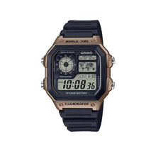 Reloj Digital Casio Ae-1200wh-5av C/negro café Correa/resina - Casio