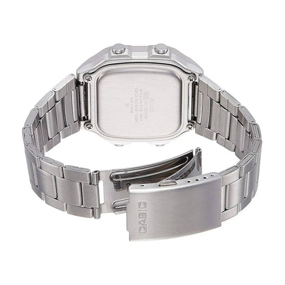 Reloj Digital Casio Ae-1200whd-7av Color/Plata Mapa Mundial - Casio - vista lateral