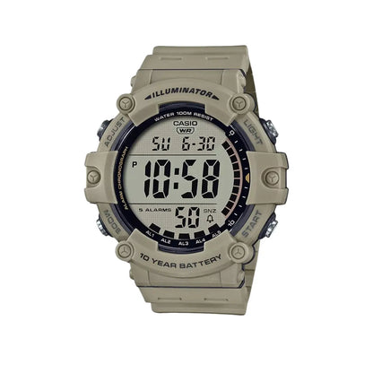 Reloj Digital Casio Iluminator Ae-1500wh-5av Color/cafe - Casio