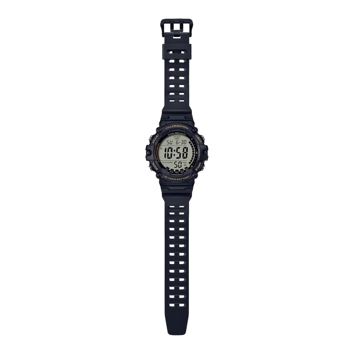 Reloj Digital Casio Ae-1500wh-1a Correa Resina Illuminator