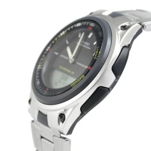 Reloj Casio Core Aw-80d-1av Fondo/negro Color/plateado