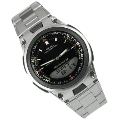 Reloj Casio Core Aw-80d-1av Fondo/negro Color/plateado - Casio - detalle