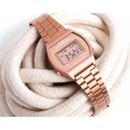 Reloj Digital Casio Illuminator B640wc-5av Color/rosa/cobre - Casio - vista lateral
