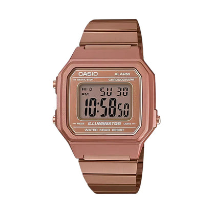 Reloj Digital Casio Illuminator B640wc-5av Color/rosa/cobre - Casio