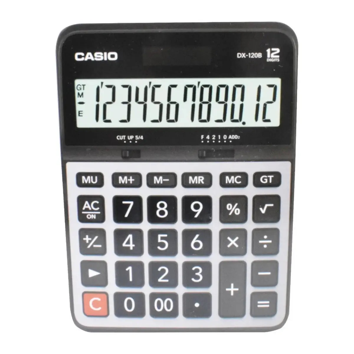 Calculadora Just/Desk Casio DX-120B-S-MC - Casio