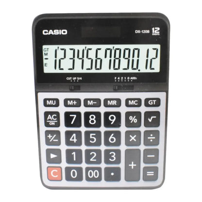 Calculadora Just/Desk Casio DX-120B-S-MC - Casio