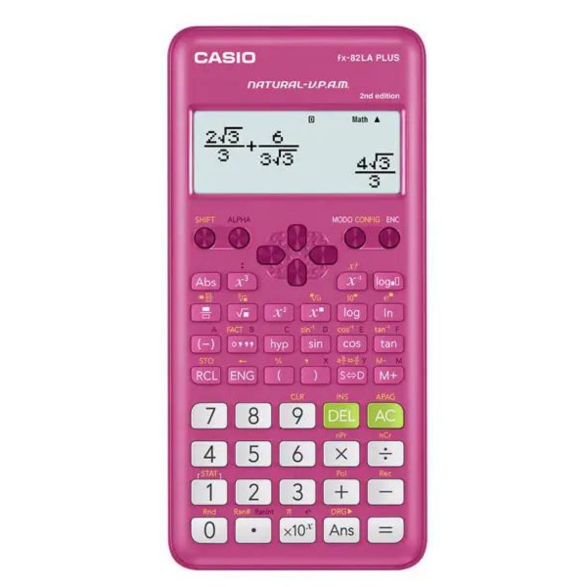Calculadora Científica Casio Fx-82la Plus2 252 Funciones Elegir Color Casio