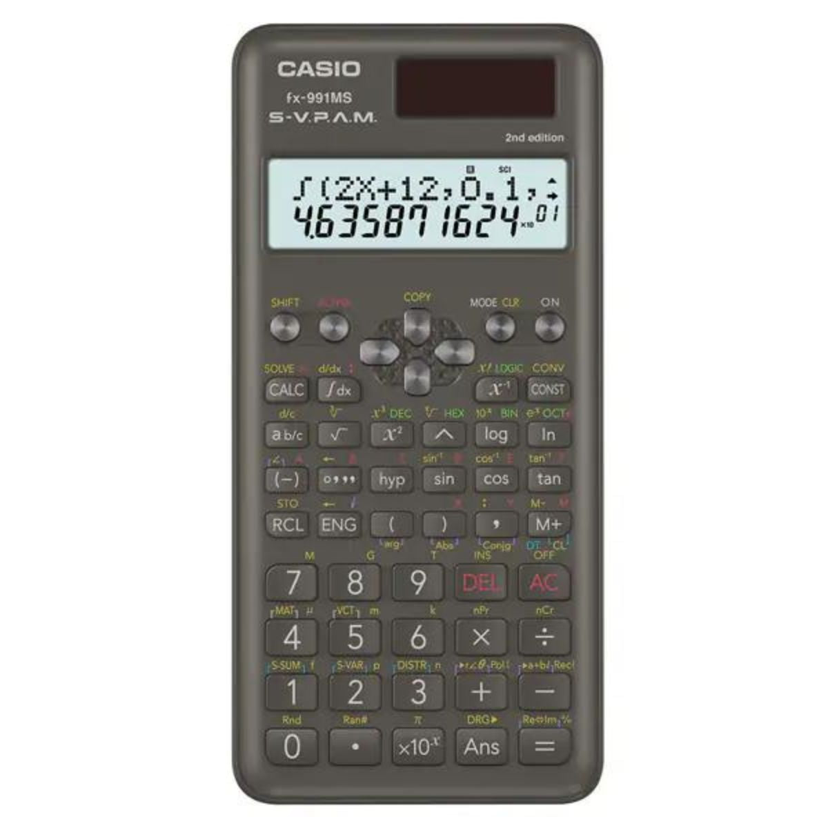 Calculadora Científica Casio 401 Funciones Dígitos Fx-991ms Casio