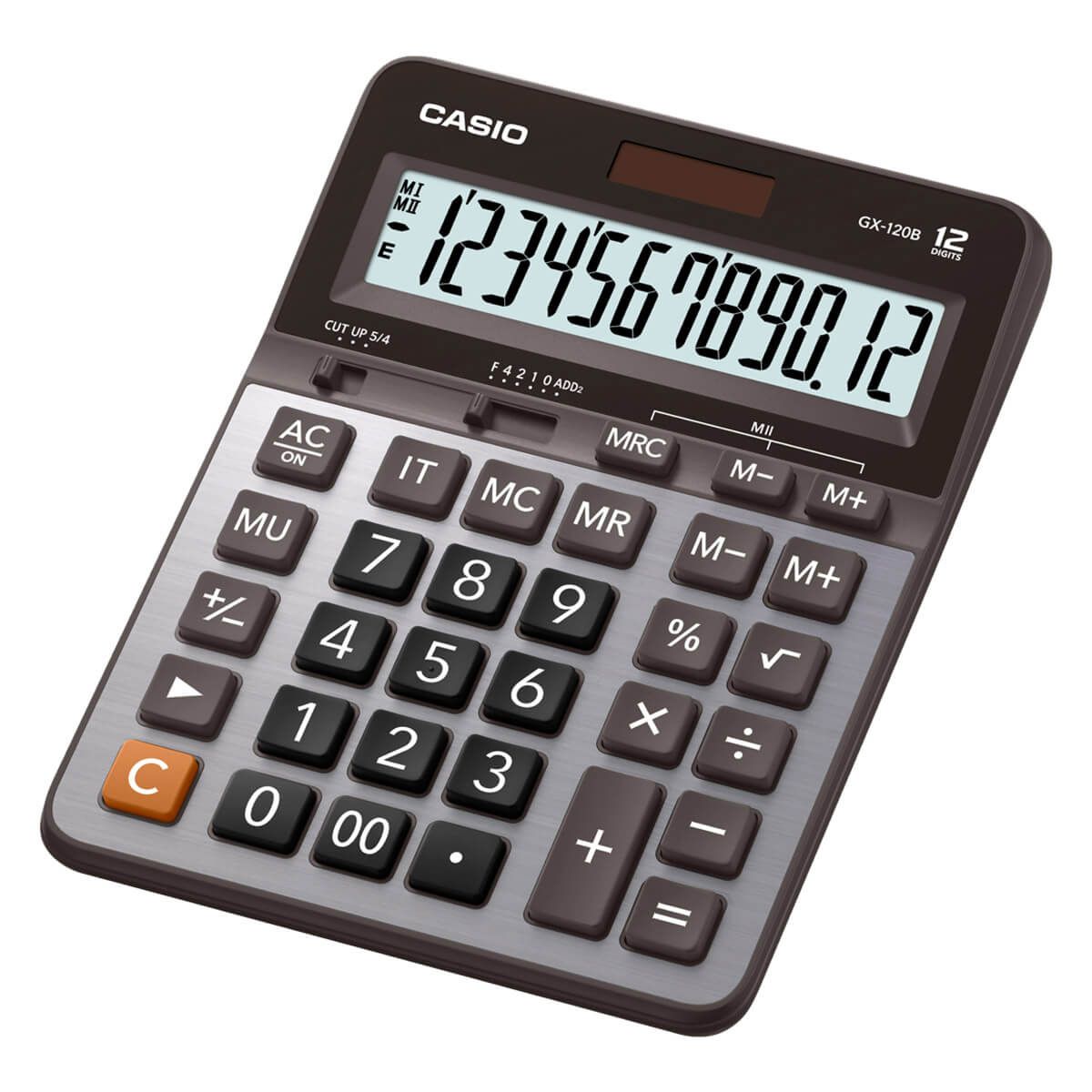 Calculadora de Escritorio Casio Gx-120b 12 Dígitos Cuadrada