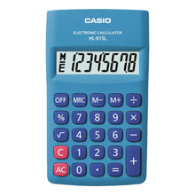 Mini Calculadora Casio Hl-815l 8 Dígitos Portátil Bolsillo Casio