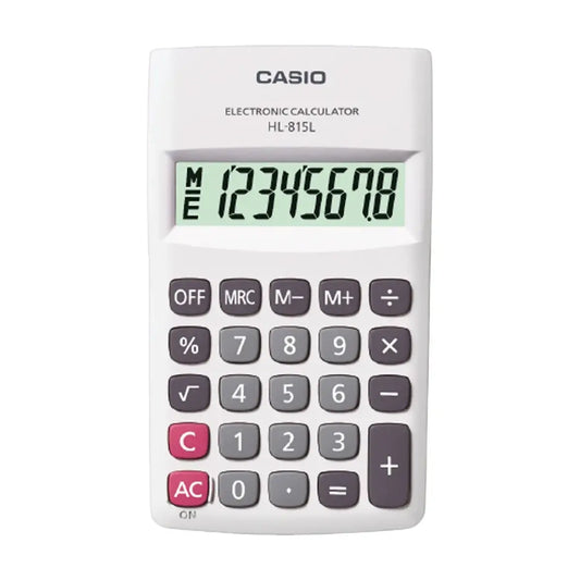 Mini Calculadora Casio Hl-815l 8 Dígitos Portátil Bolsillo Casio