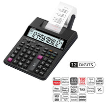 Calculadora Sumadora Impresión Casio Hr-170rc Negra Casio