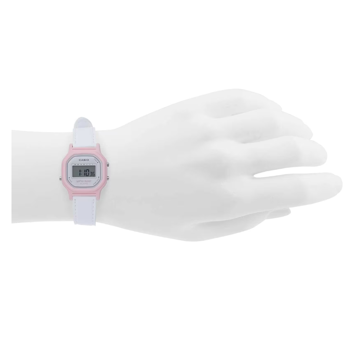 Reloj Digital Casio Retro Dama La-11wl-4a Color/rosa/blanco