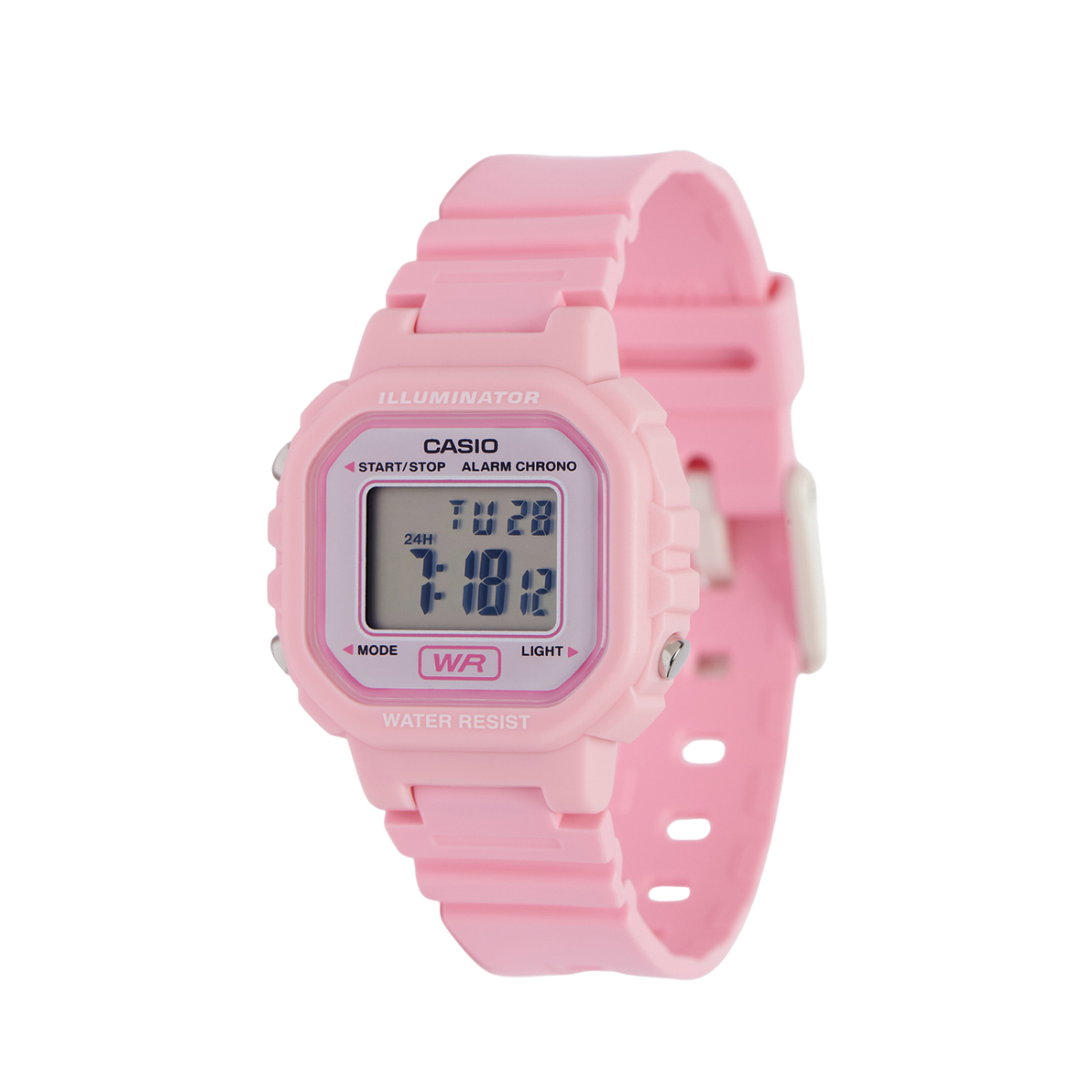 Reloj Digital Iluminator Casio La-20wh-4a1 Color Rosa