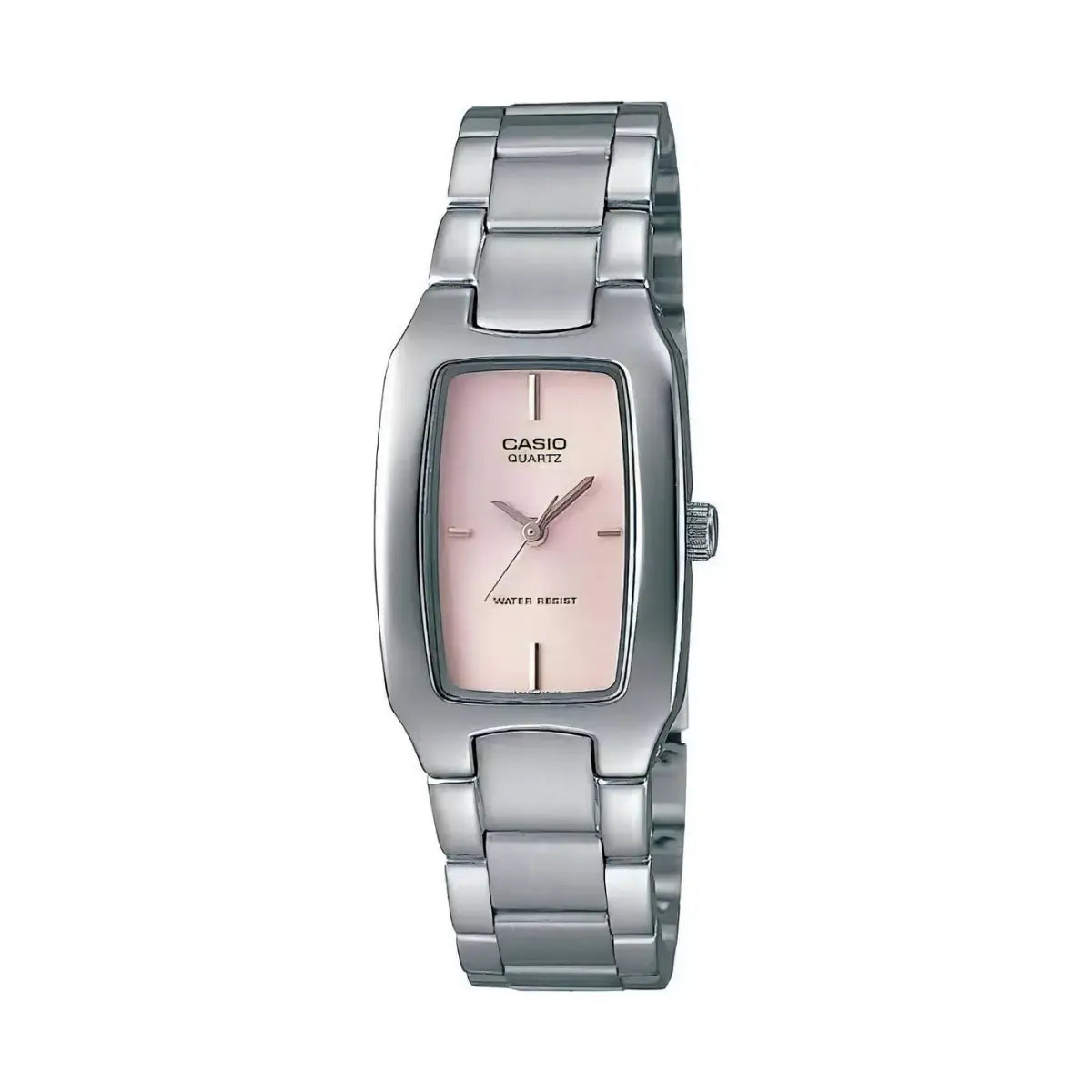 Reloj Casio Quartz Dama Ltp-1165a-4c Color/plateado/rosa - Casio