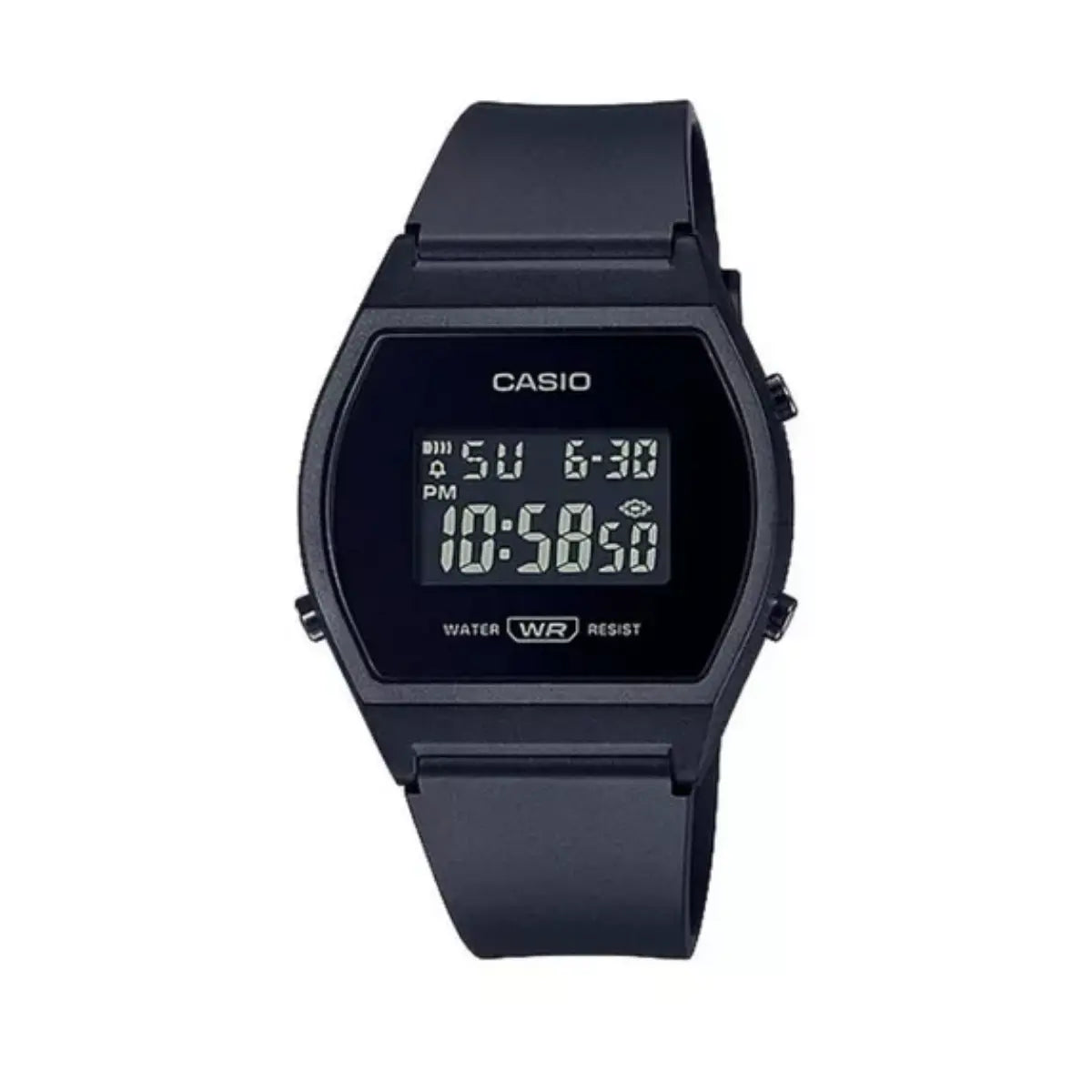 Reloj Digital Casio Lw-204-1b C/negro Deportivo Cronometro - Casio