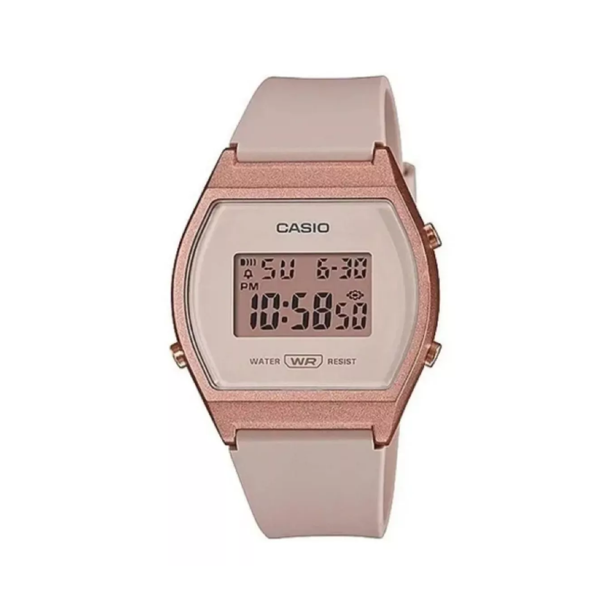 Reloj Digital Casio Core Lw-204-4a Color Rosa Deportivo