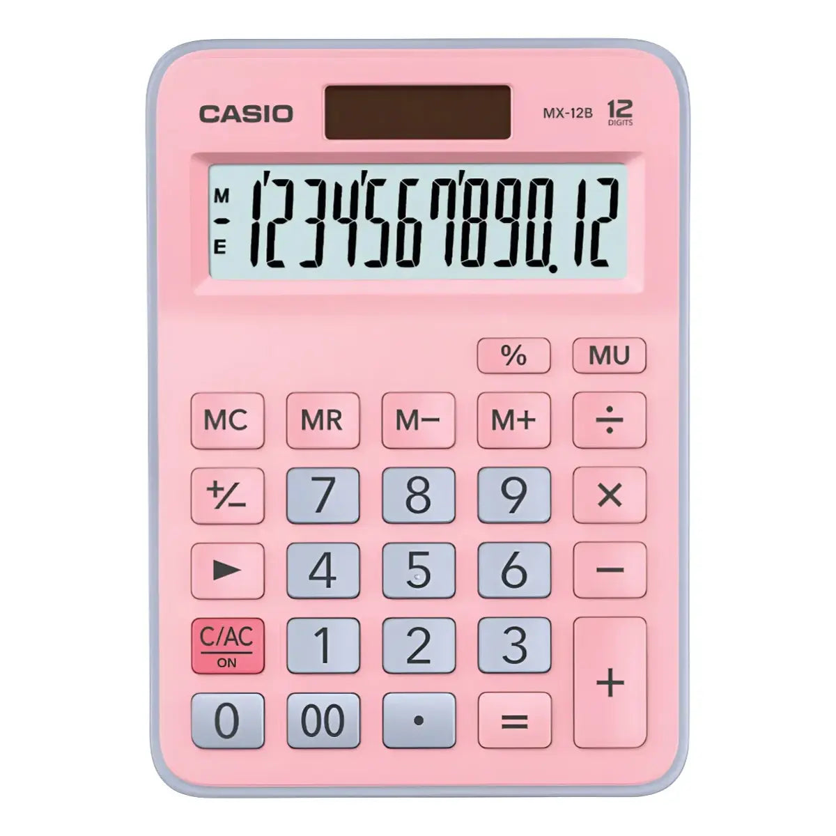 Calculadora Escritorio Casio Mx-12b-Pklb Ergonómica 12 Dig - Casio