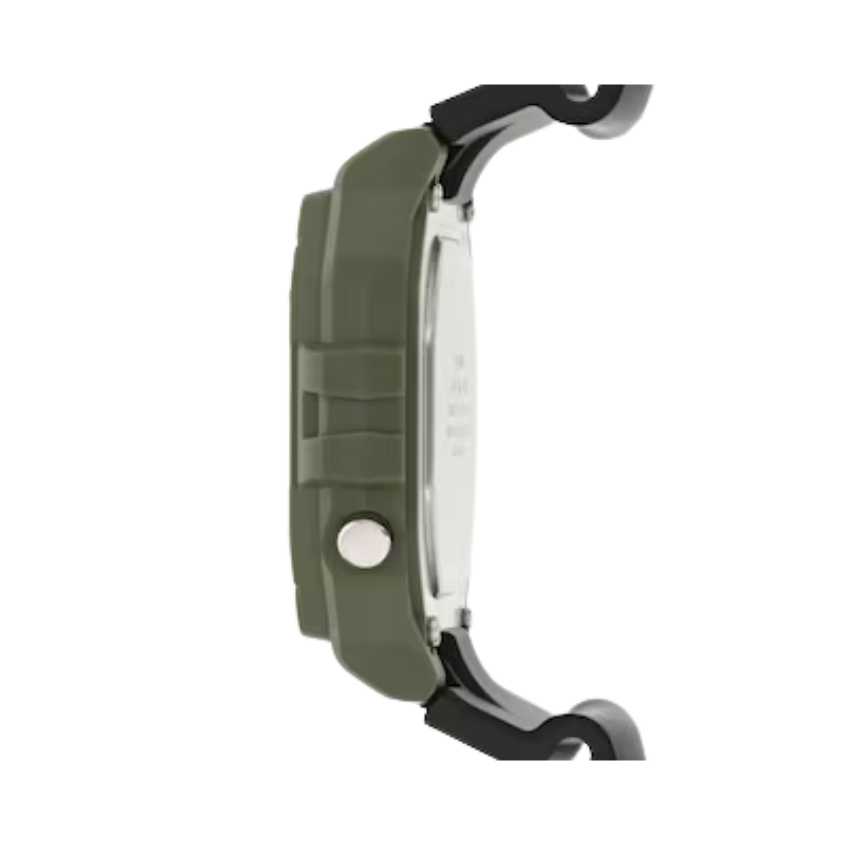 Reloj Digital Iluminator Casio W-218h-3av Color Verde/negro