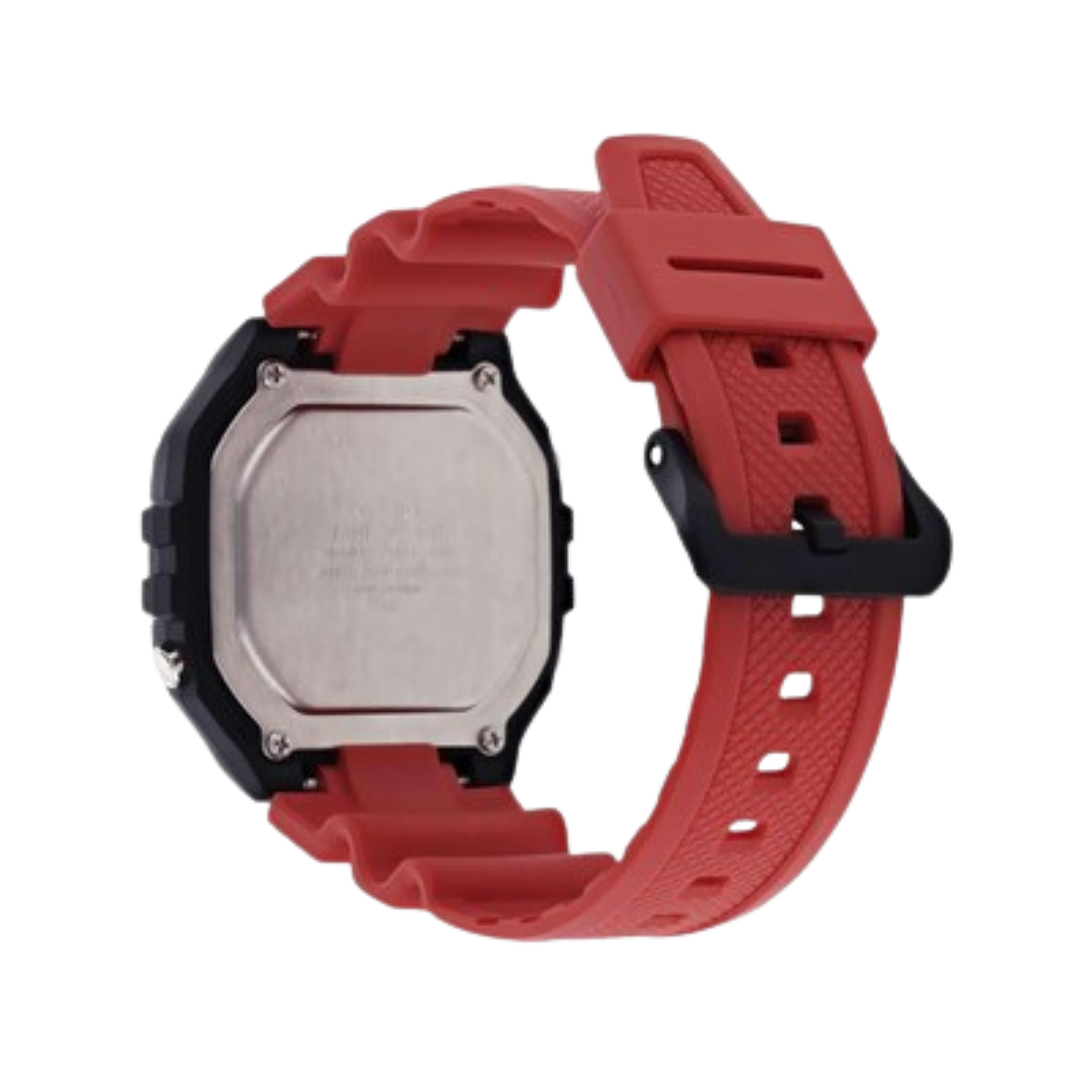 Reloj Digital Casio Youth W-218h-4bv Correa/rojo Bisel/negro