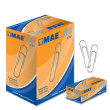 10 Caja Clip 100 C/u Estandar Mae Cs1 No. 1 Documentos Acero Plateado