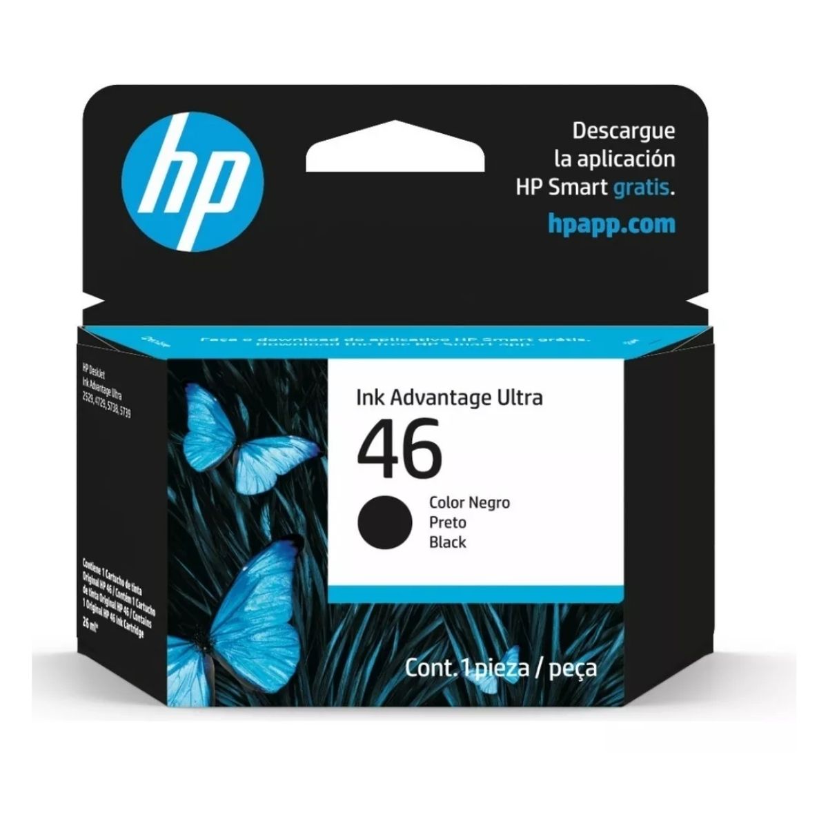 Tinta HP PO 46 Ink Advantage Ultra Color Negro