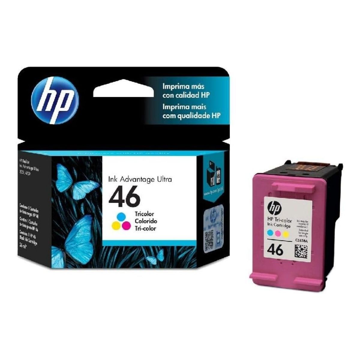 Tinta HP PO 46 Ink Advantage Ultra Tricolor