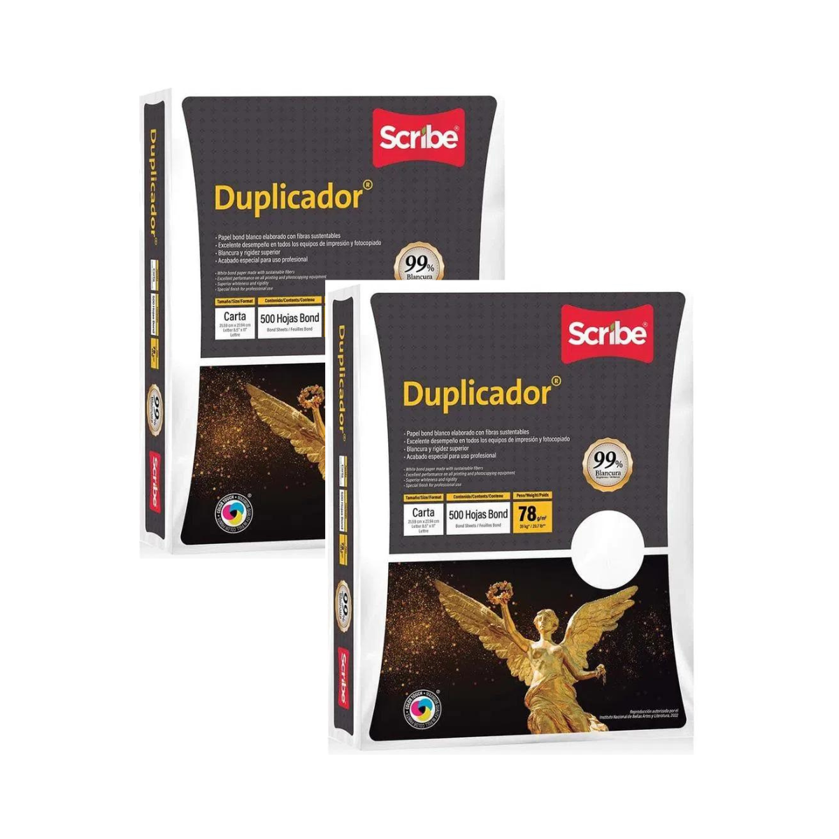 Papel Duplicador 1000 Hojas Scribe Blanco Carta