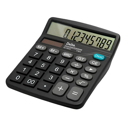Calculadora Escritorio Barrilito Modelo 7806cde 12 Dígitos Gris Oscuro Barrilito