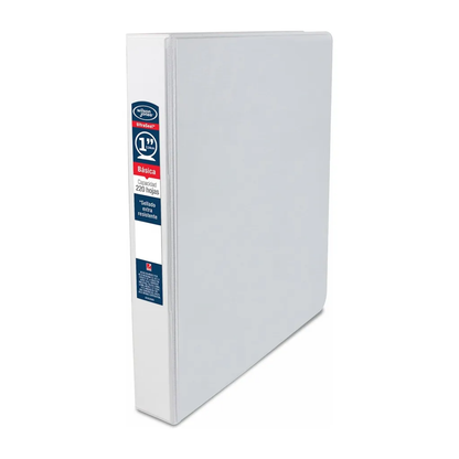 Carpeta Wilson Jones P1070 Básica 1 Pulgada Color Blanco