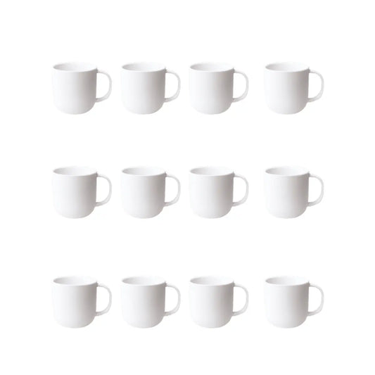 Taza de cerámica 11oz. Blanca. Base Redonda Color Make Color Make