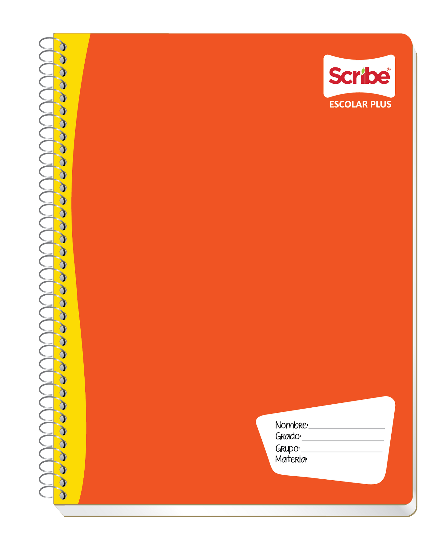Cuaderno Profesional Scribe Escolar Con Espiral 100 hojas